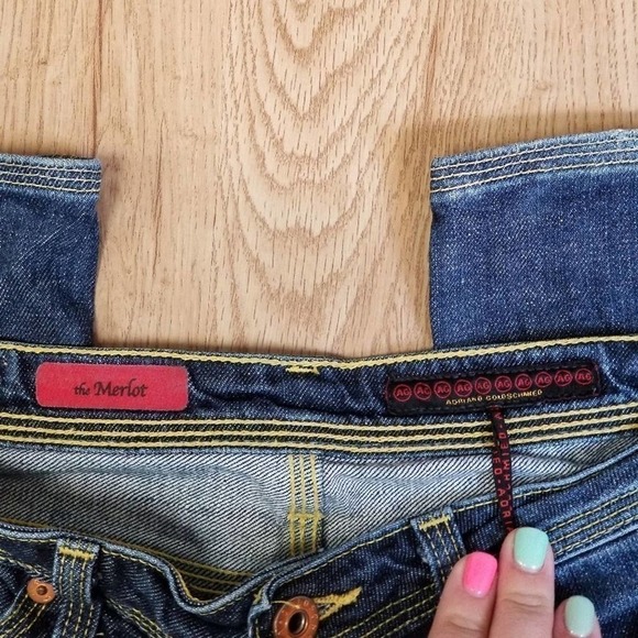AG Adriano Goldschmied "The Merlot" Bootcut Medium Wash Denim Low Rise Jeans 26 - Picture 5 of 6